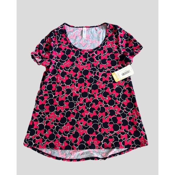 ❗️FINAL❗️ 🆕 BUNDLE LuLaRoe DISNEY Minnie Mouse Tops S 🔴🔴 - Picture 3 of 9